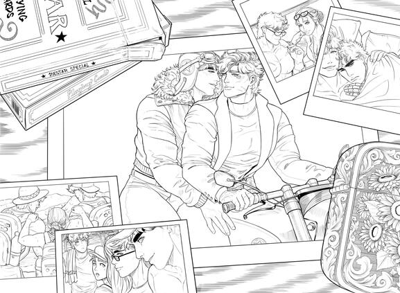 Piece for Jojo's Coloring Book (22')