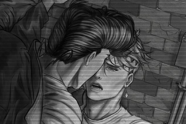 Cropped NSFW Piece for Joestar of Finland Zine (24')