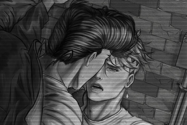 Cropped NSFW Piece for Joestar of Finland Zine (24')